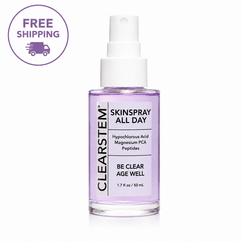 CLEARSTEM SKINSPRAY ALL DAY Hydration Mist Hypochlorous Acid 50ml New